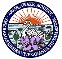 The Ramakrishna Vivekananda Vidyamandir Logo
